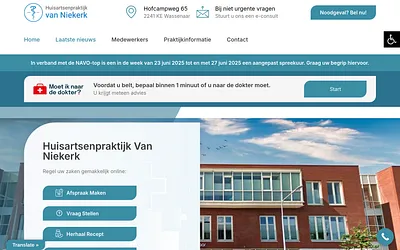 huisartsvanniekerk.nl snapshot