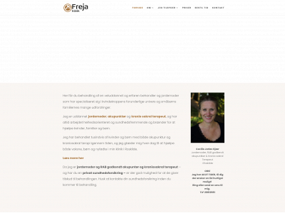 frejaklinik.dk snapshot