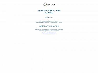bravo-school.pl snapshot