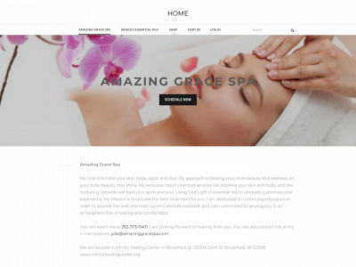 www.amazinggracespa.com snapshot