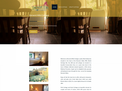 derwentmillscottages.co.uk snapshot