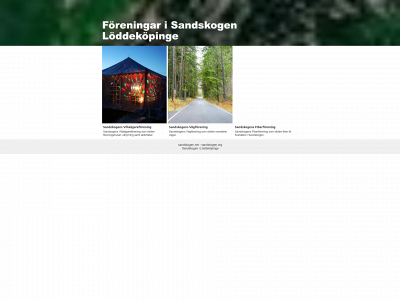 sandskogen.net snapshot