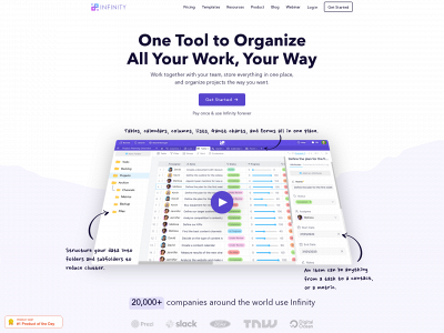 startinfinity.com snapshot