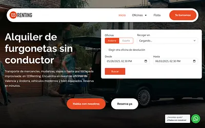 123renting.net snapshot