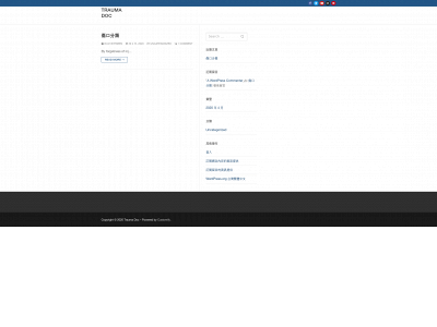 thetraumadoc.com snapshot