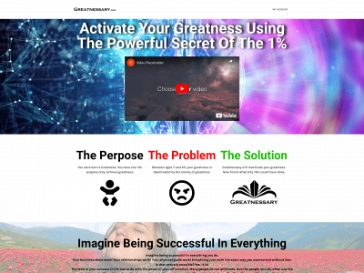 greatnessary.com snapshot