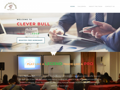 www.thecleverbull.com snapshot