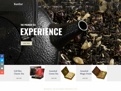 thebasilurtea.com snapshot