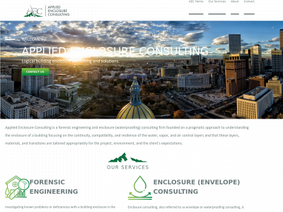 appliedenclosureconsulting.com snapshot
