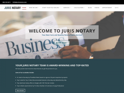jurisnotary.com snapshot