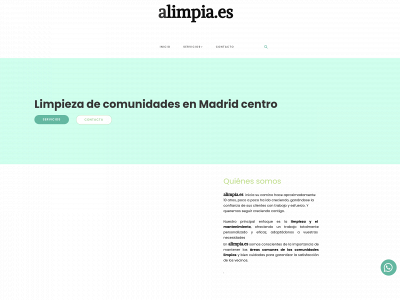 www.alimpia.es snapshot