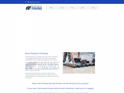 perfect-paving.com snapshot