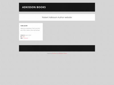 adkissonbooks.com snapshot