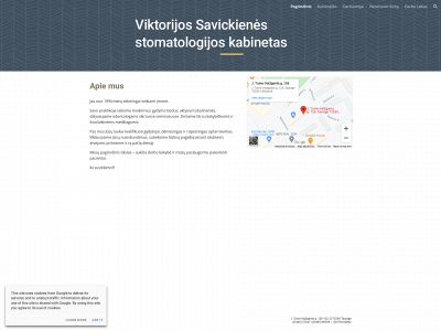 savickiene.lt snapshot