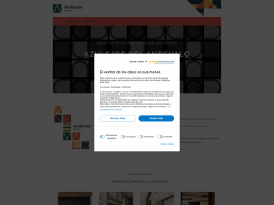 azulejosdelandevalo.com snapshot
