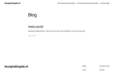 acceptatiegids.nl snapshot