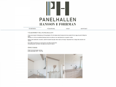 panelhallen.se snapshot