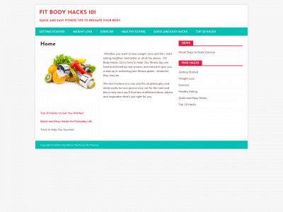 fitbodyhacks101.com snapshot