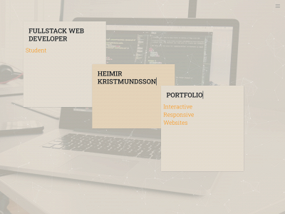 heimir.se snapshot