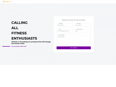 connecttofit.com snapshot