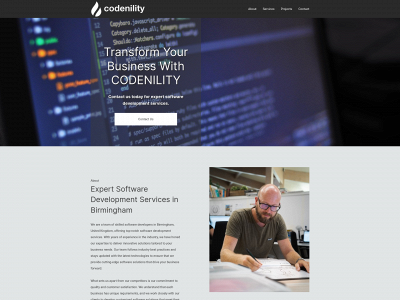 codenility.com snapshot