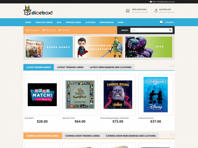 dicebox.com.au snapshot