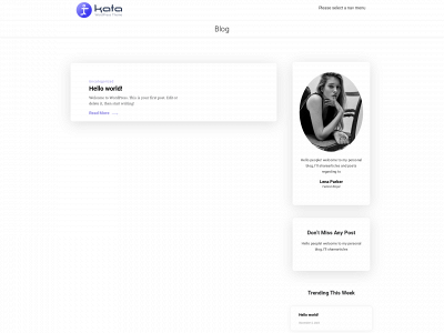 katiethe.dev snapshot