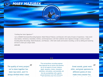 marymazurek.com snapshot