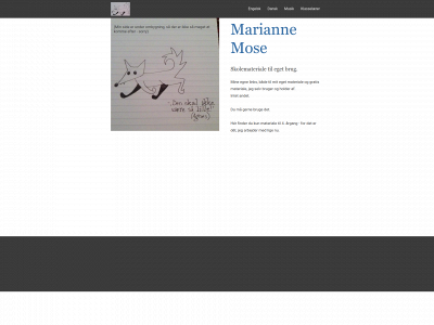 mariannemose.dk snapshot