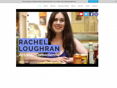 containingrachel.com snapshot