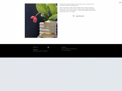 theuniqueflowerpot.dk snapshot