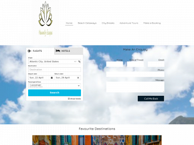 heavenlyescapes.co.uk snapshot
