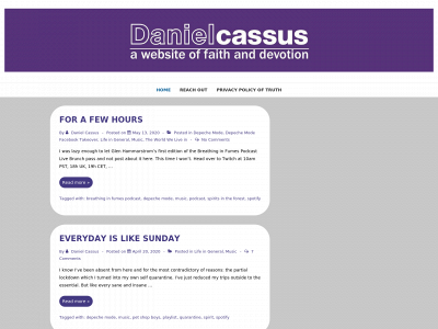 danielcassus.com snapshot