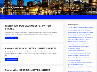 boston-cityguide.com snapshot