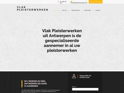 vlakpleisterwerken.be snapshot
