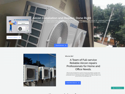 airconmaster.co.za snapshot
