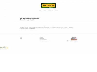 amityleaf.com snapshot