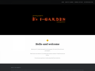 esigarden.com snapshot