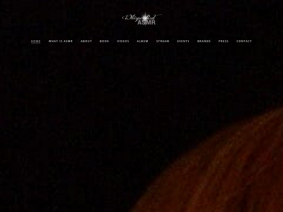 whispersredasmr.com snapshot