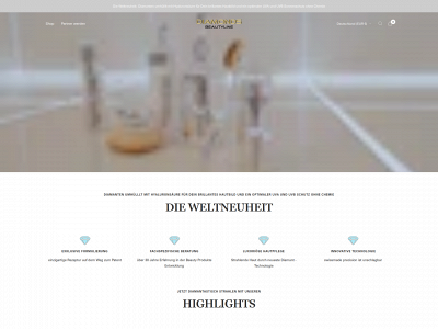 diamonds-beautyline.com snapshot