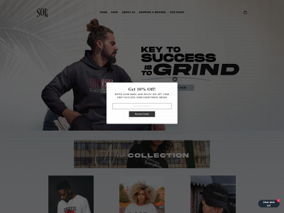 shopsoeclothing.com snapshot