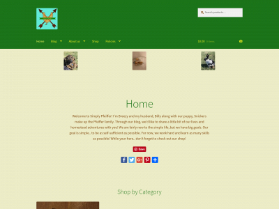 simplypfeiffer.com snapshot