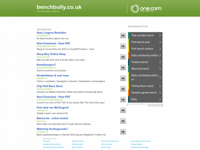 benchbully.co.uk snapshot