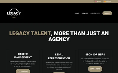 legacytalent.org snapshot