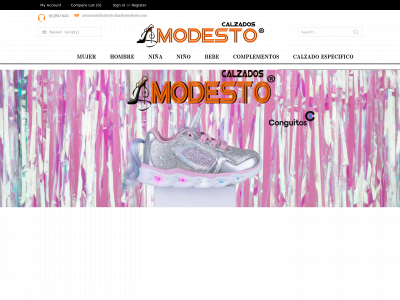 www.calzadosmodesto.com snapshot