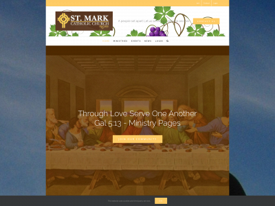 stmarkministries.net snapshot