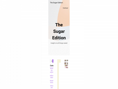 sugaredition.com snapshot