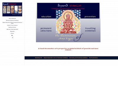 beyondgenocide.net snapshot