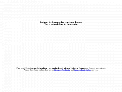 justimperfectly.com.au snapshot