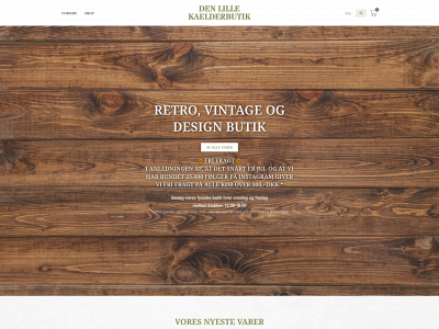 denlillekaelderbutik.dk snapshot